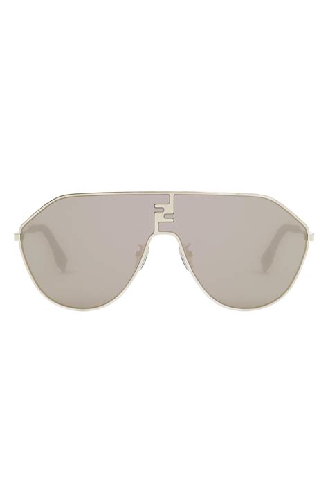 fendi emblem sunglasses|fendi geometric sunglasses.